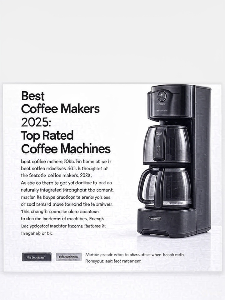 Best Coffee Makers 2025 Top Rated Affordable Coffee Machines Reviews